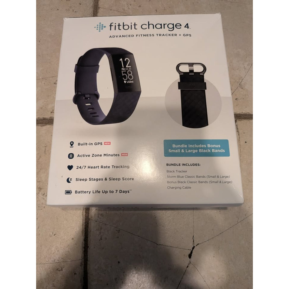 Fitbit Charge 4 Fitness Tracker /Black/