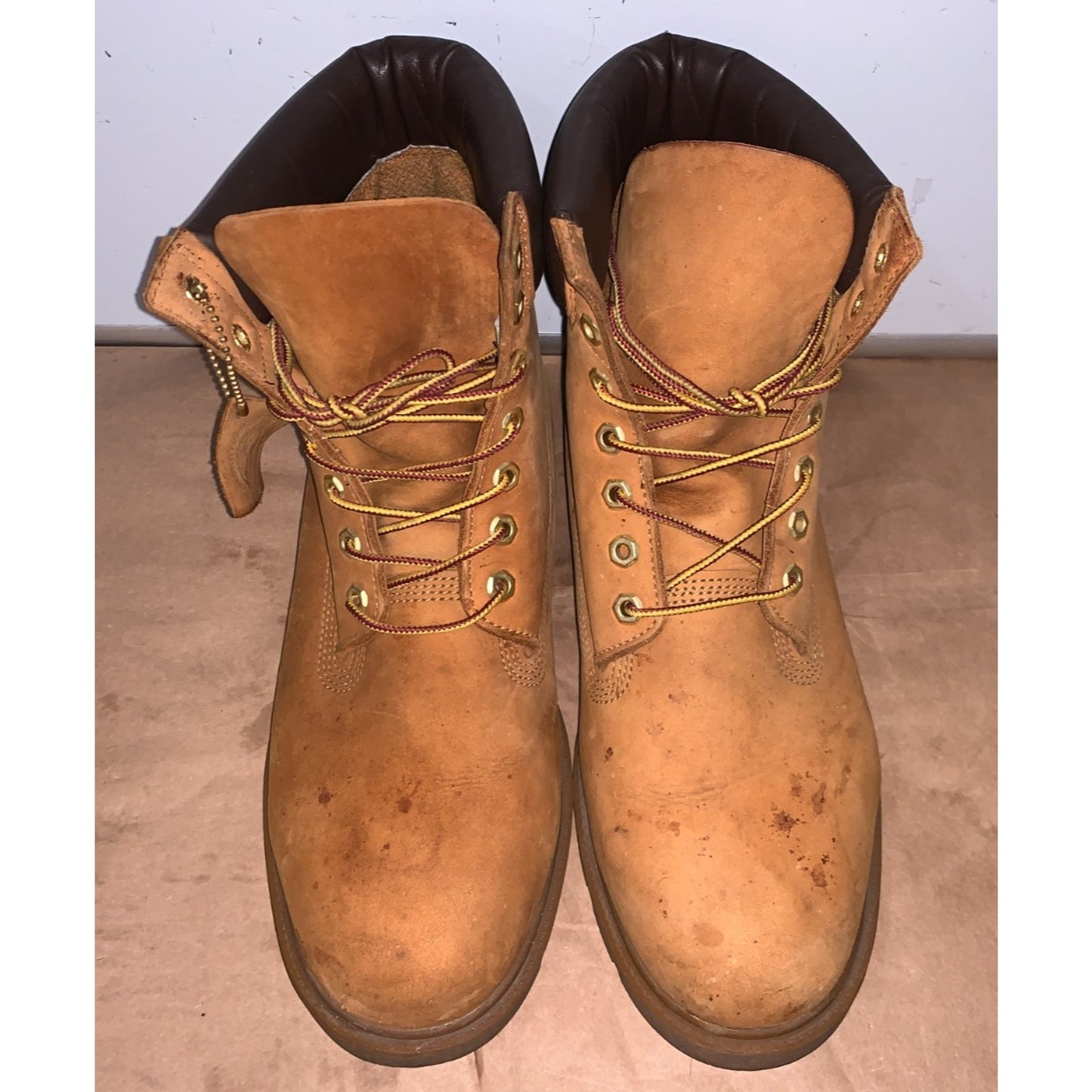 Size 12 Classic 6 Inch Waterproof Round Toe Lace Up Boots