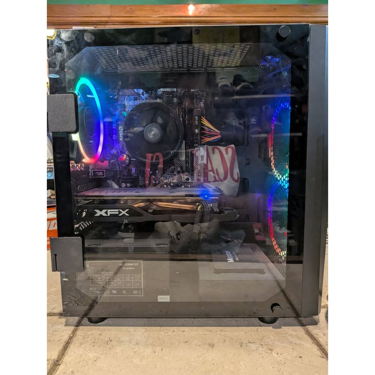 Cybertron Gaming Desktop / Ryzen 3-3100 / RX570 OC 4GB / 500SSD