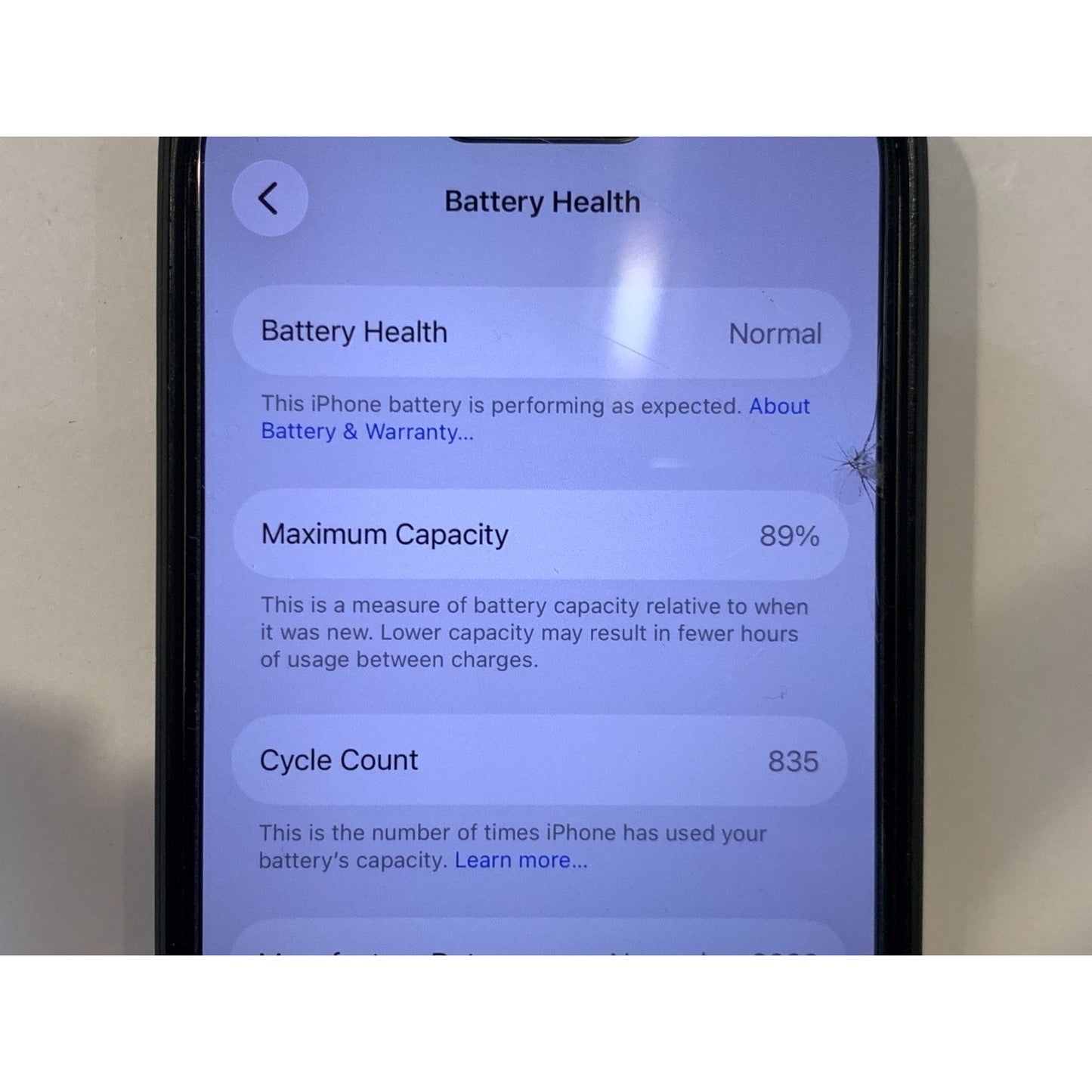 T-Mobile Apple iPhone 15 Pro 128GB Natural Titanium MTQP3LL/A