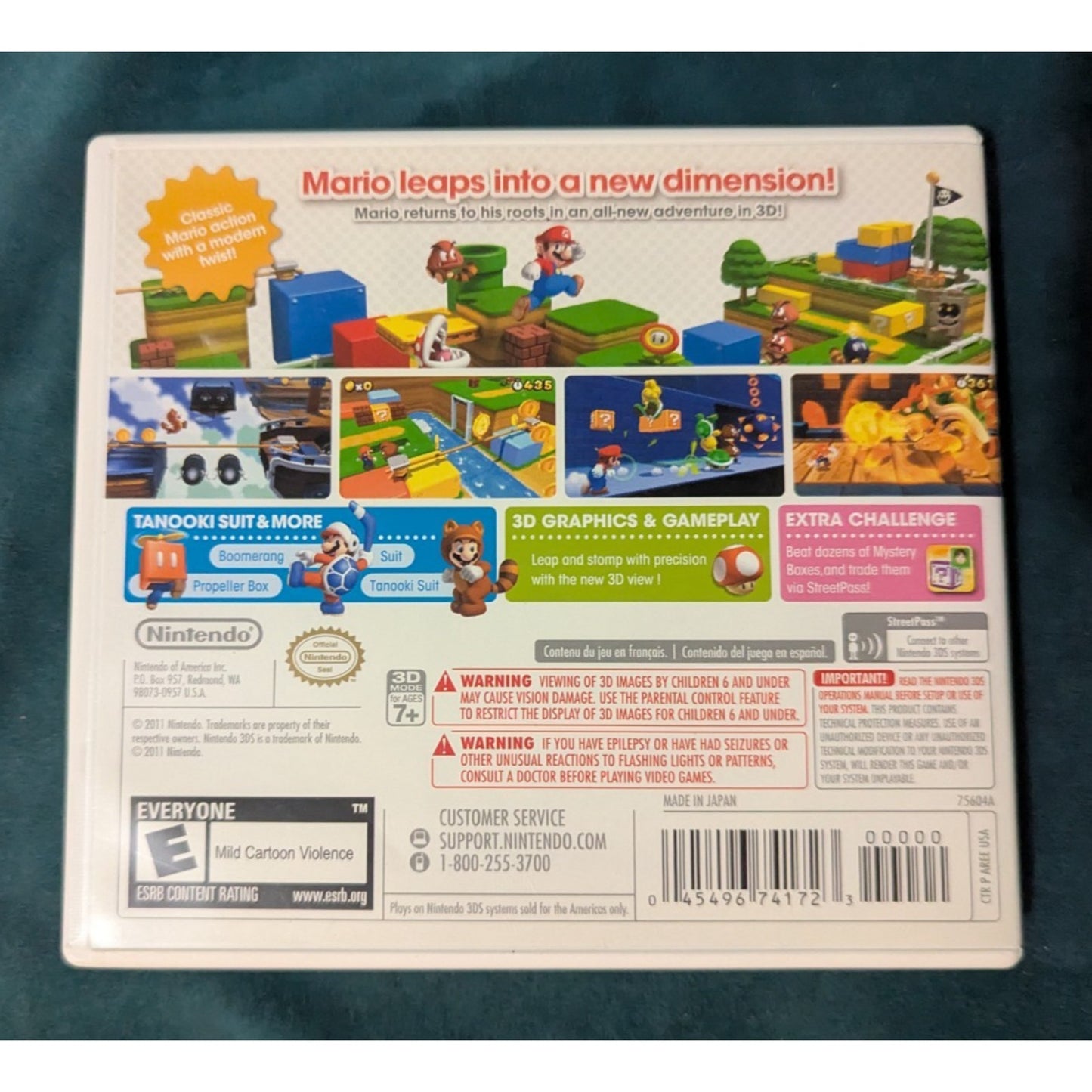 Super Mario 3D Land Nintendo 3DS