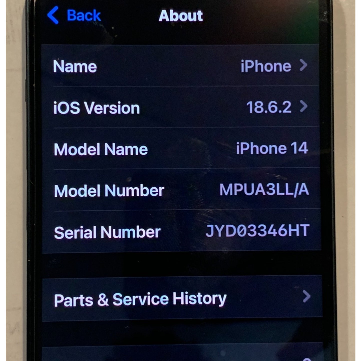 Apple iPhone 14 Metro PCS 128GB Midnight Black 90% Battery