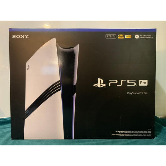 New Sony PlayStation 5 Pro Console PS5 2TB White System Video Gaming System