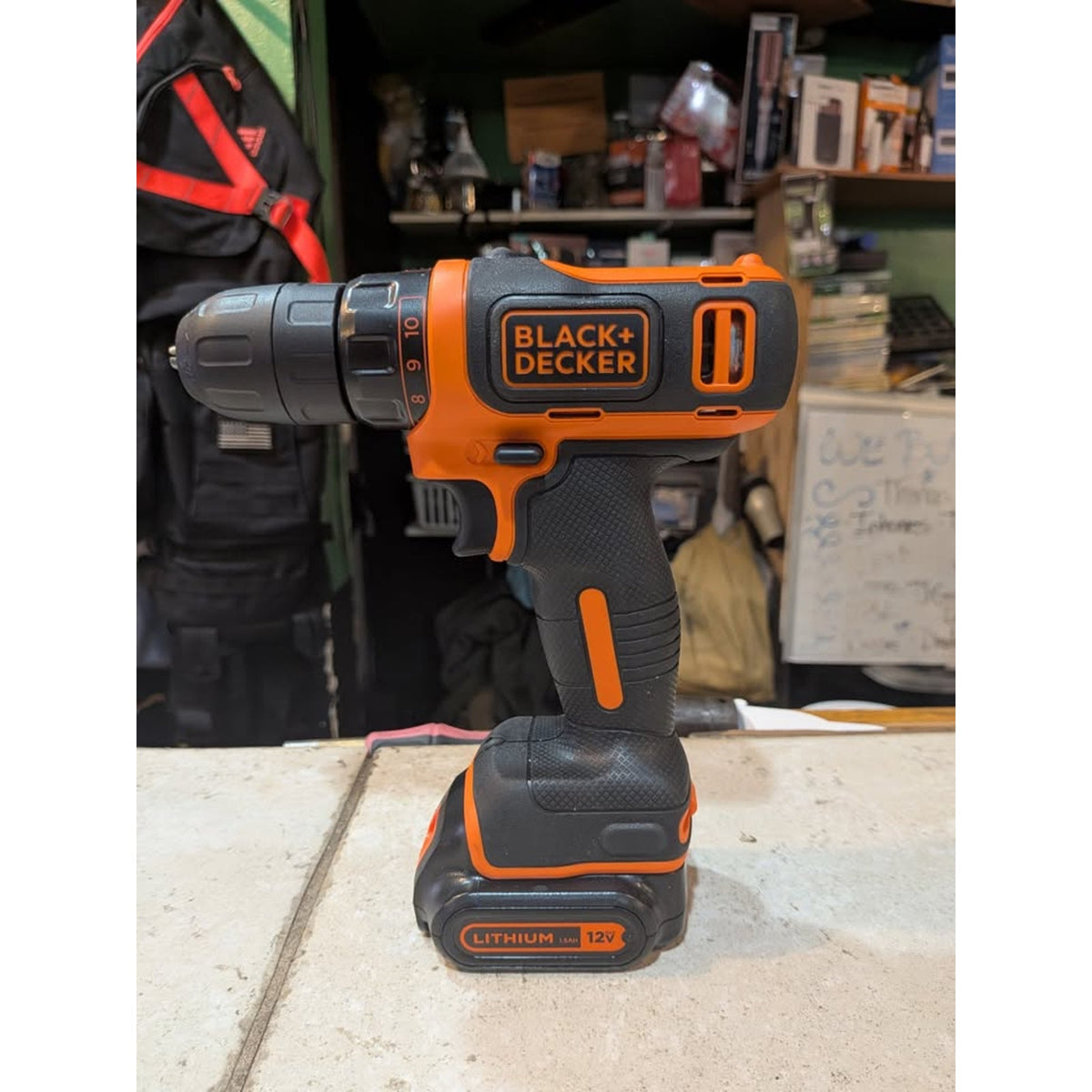 BLACK+DECKER BDCDD12C 12V MAX Cordless Lithium Drill/Driver