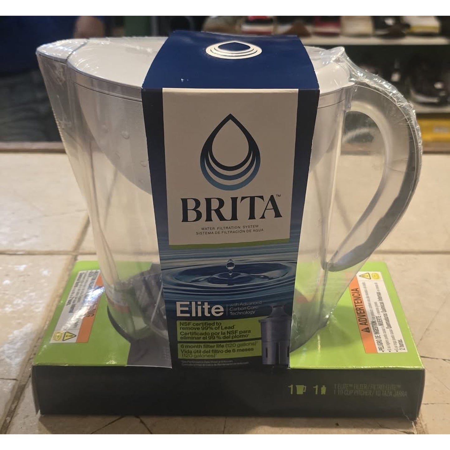 Brita Elite Water Filter Pitcher