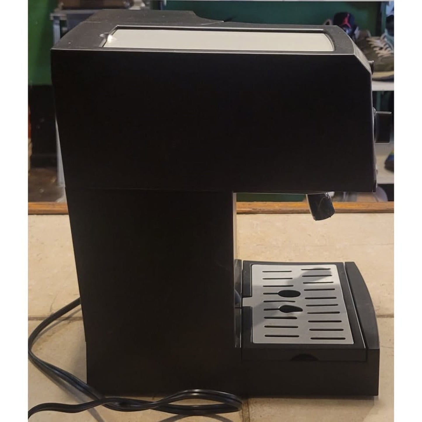 Gevi Espresso Machine GECMD627BK-U Cappuccino Coffee Maker 15 Bar, Milk Frother