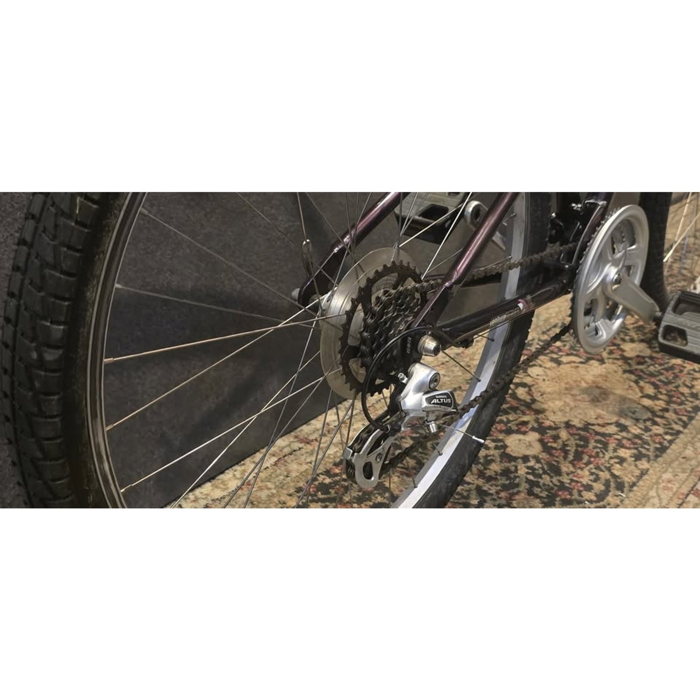Raleigh Adventure 3.0 Step-Through Hybrid Bike / 15" Frame / 27.5" Wheels / 21-Speed /