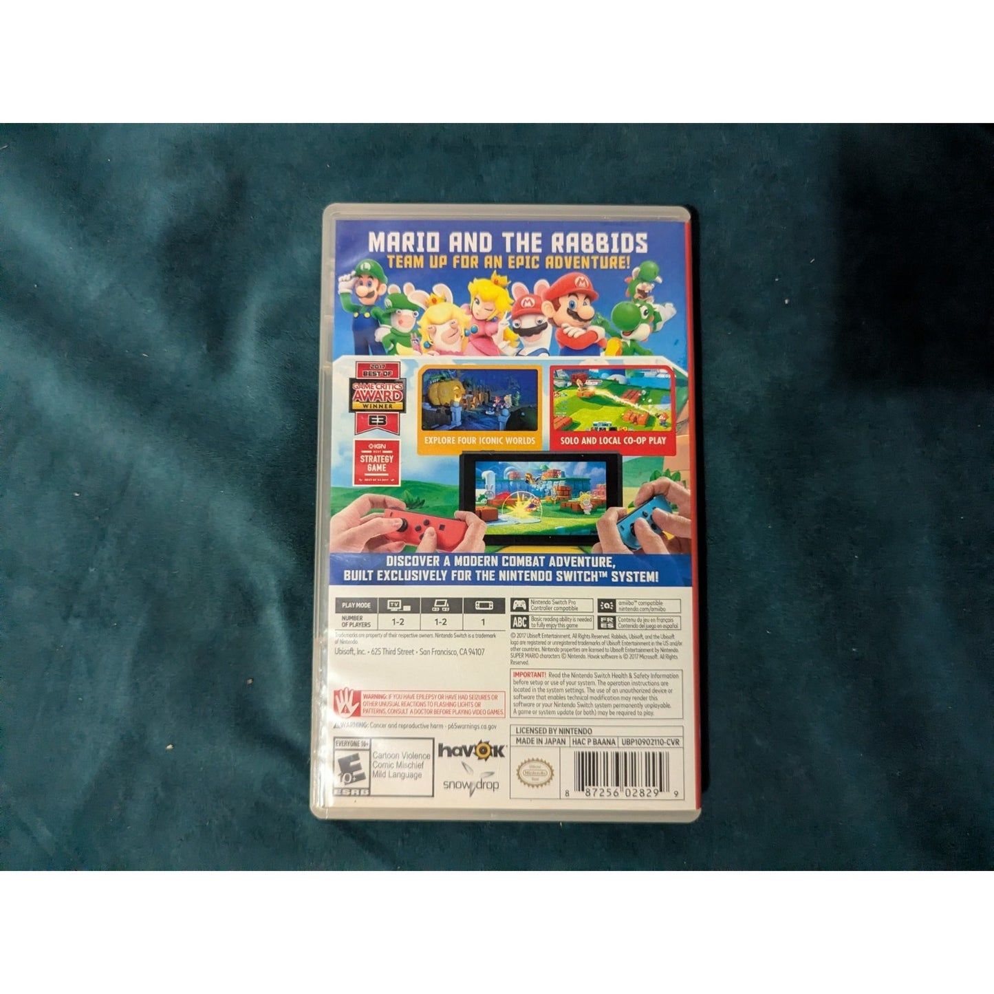 Mario + Rabbids Kingdom Battle (Nintendo Switch)