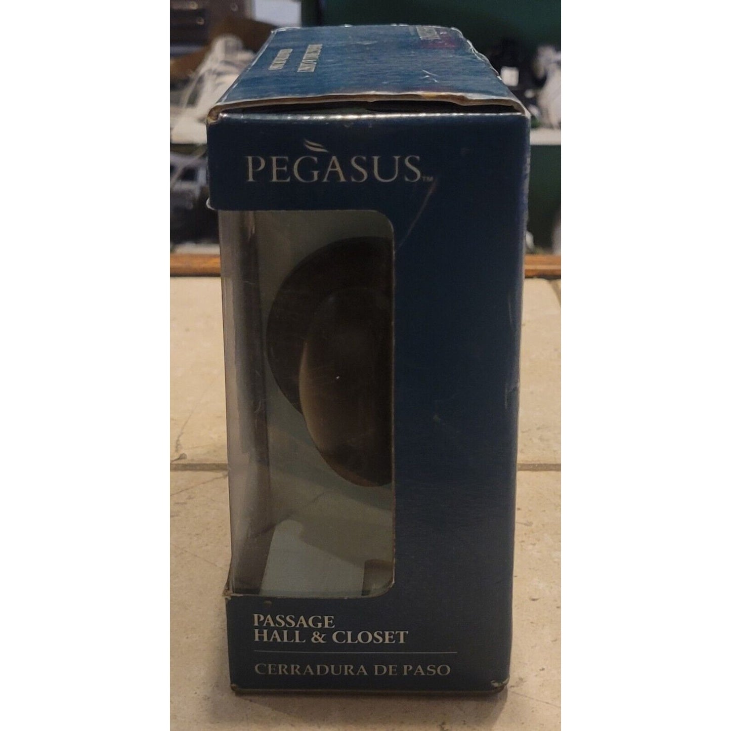 NEW Pegasus Passage Hall Closet Door Handle Set Matte Bronze Finish Solid Brass