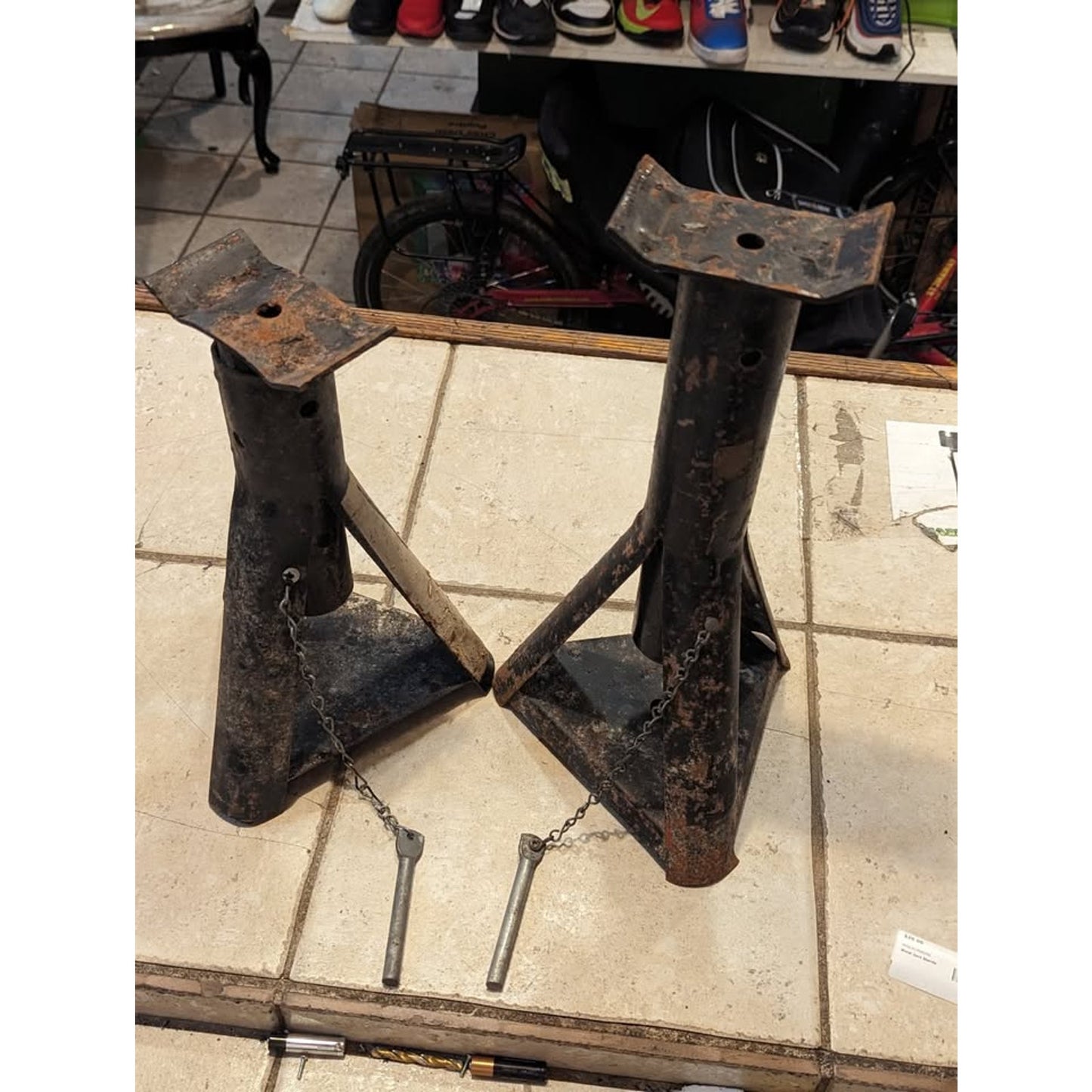 Metal Jack Stands