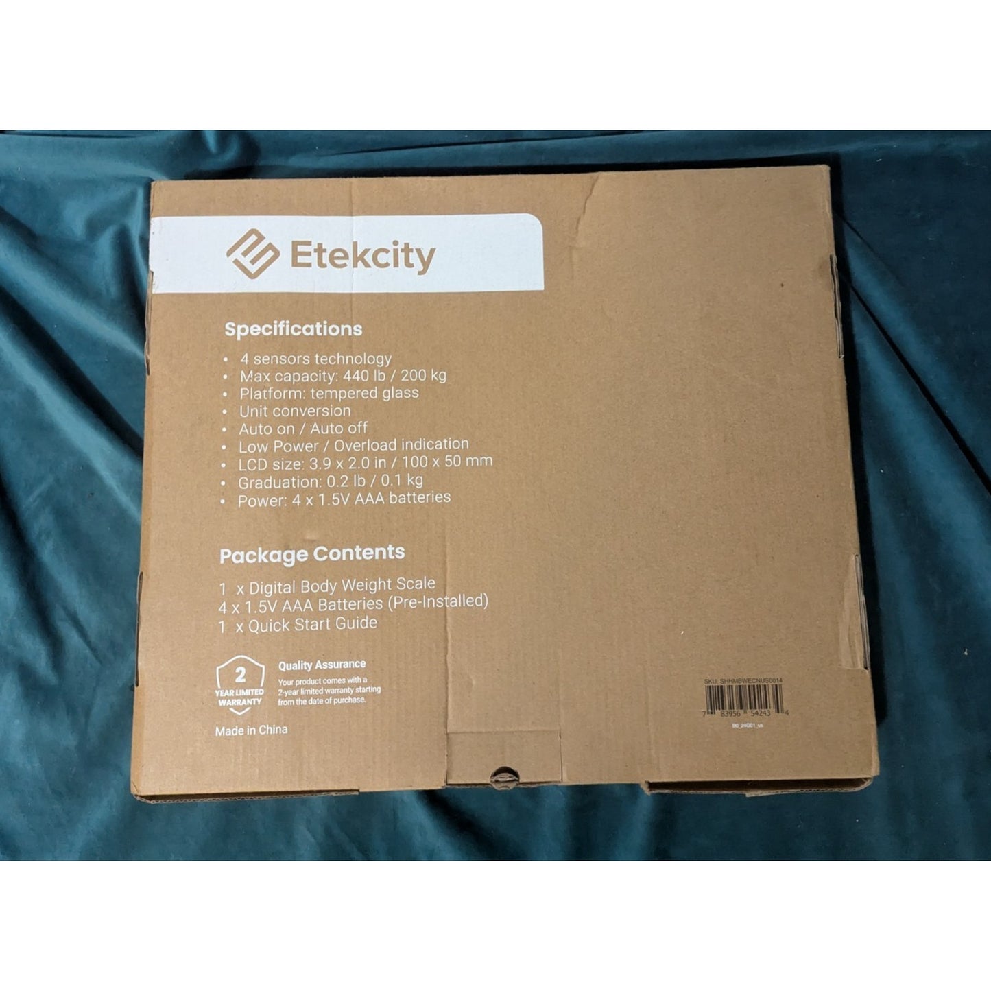 Etekcity Digital Body Weight Bathroom Scale