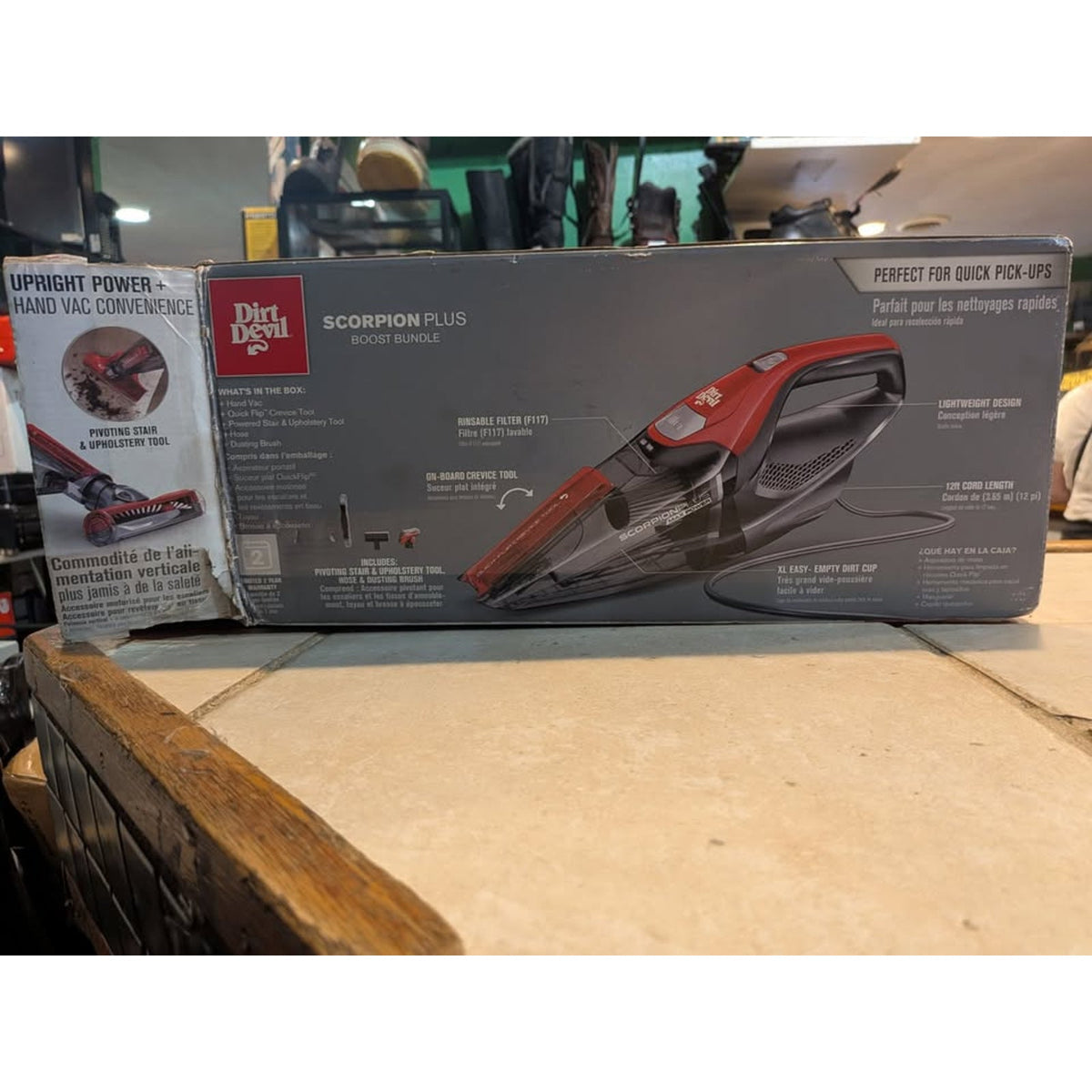 Dirt Devil Upright Power + Hand Vacuum