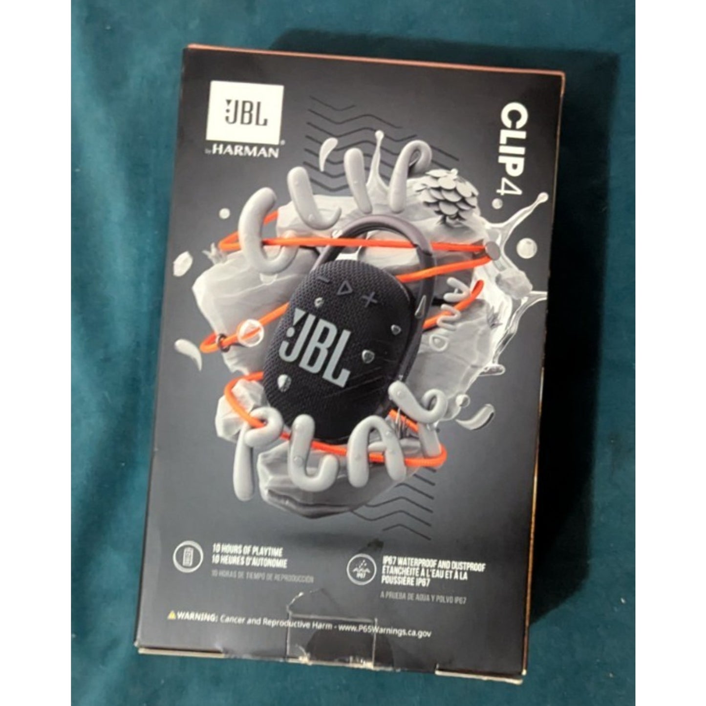 JBL Clip 4 Wireless Clip-On Speaker