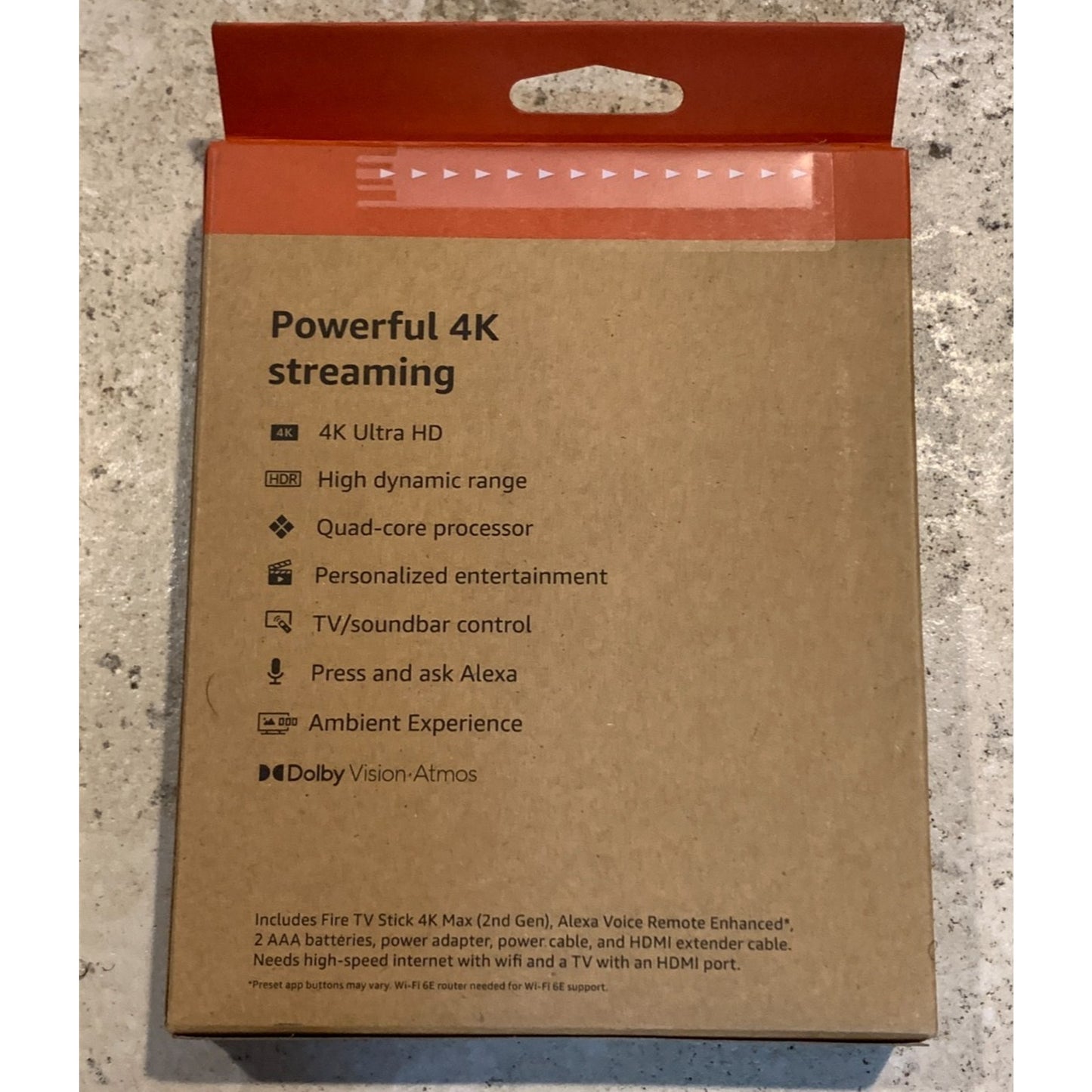 NEW Amazon Fire TV Stick 4K Max 2025 Wi-Fi 6E 16GB Dolby Vision Alexa Remote