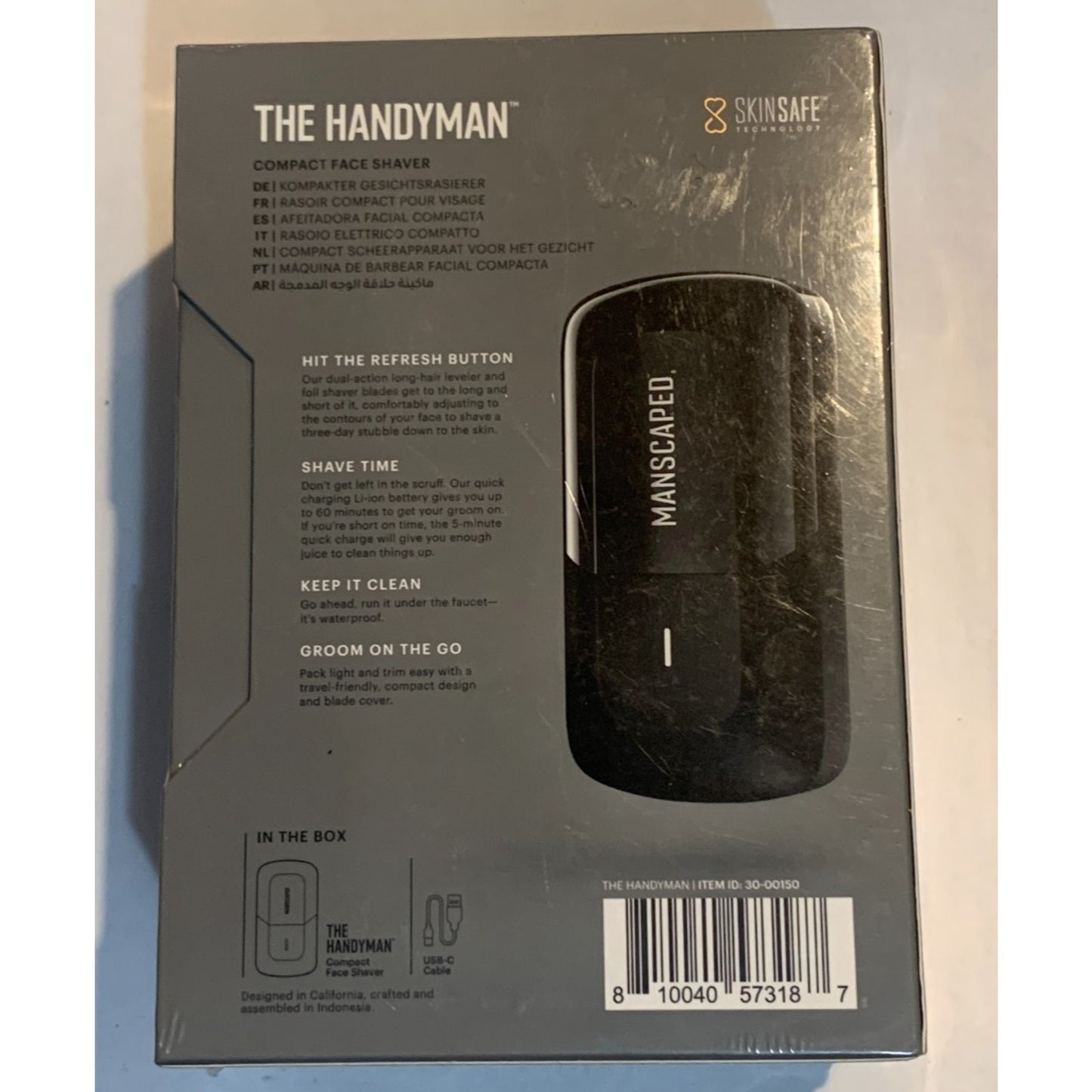 Manscaped The Handyman Compact Face Shaver SEALED