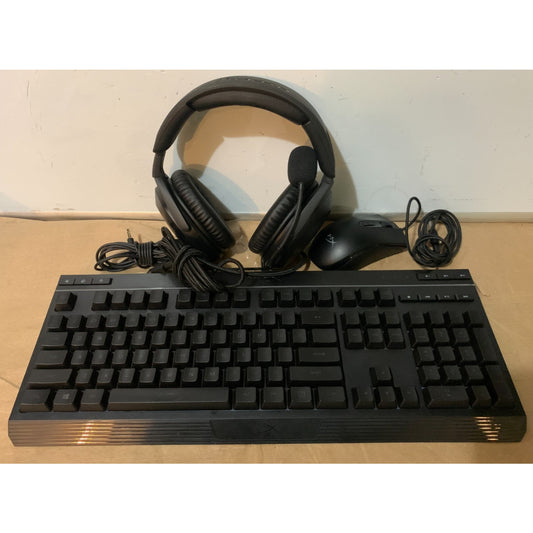 HyperX Alloy Core Gaming Bundle Keyboard, Headset And Mouse Wired