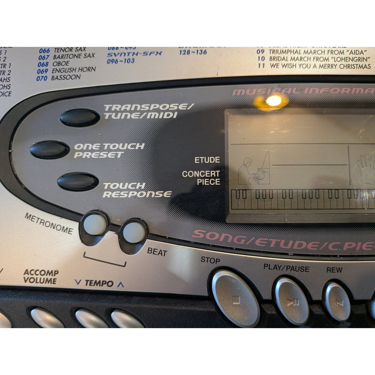 Casio CTK-573 61-Key Portable Touch Sensitive Keyboard