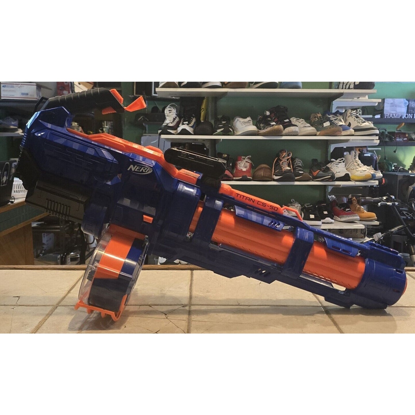 Nerf E2865 Elite Titan CS-50 50-Dart Toy Blaster