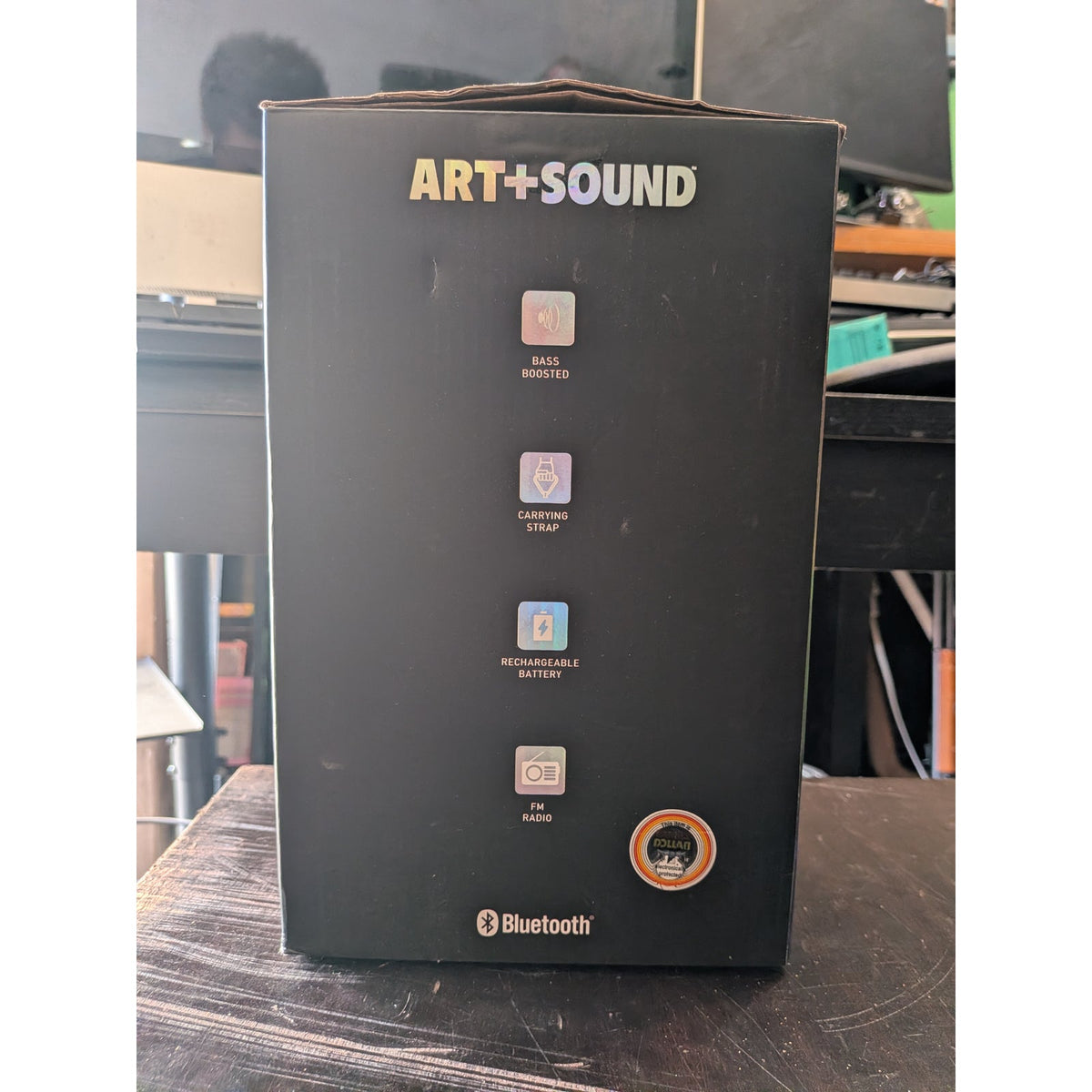 ART+SOUND Song Star Wireless Karaoke Set Bluetooth 5.3 Vibrant LEDs Mic