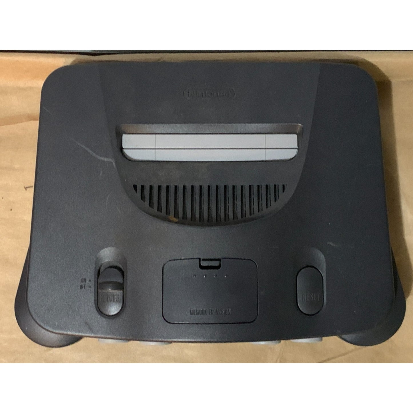 Nintendo 64 N64 Console with 2 Controller + Cords *Tested and Working