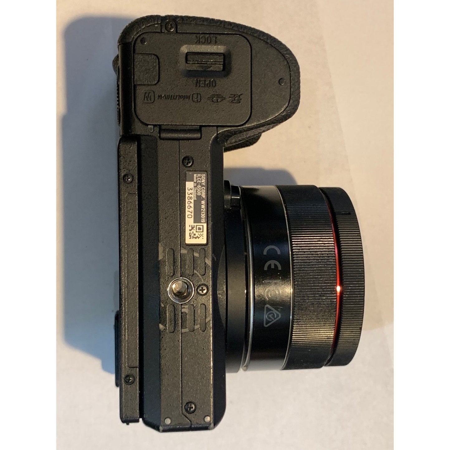 Sony Alpha A6500 Mirrorless Digital Camera 24.2MP Black With AF 35/2.8 FE Lens