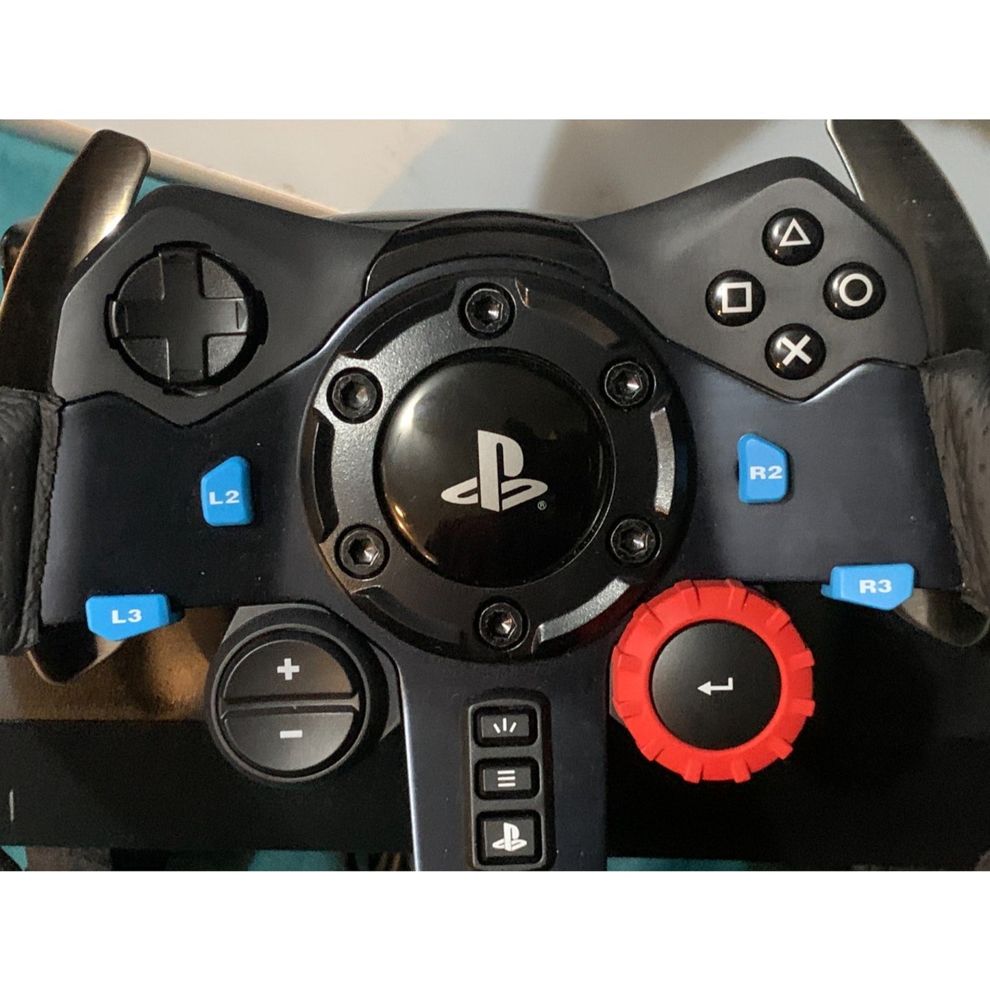 Logitech G29 Racing Steering Wheel with Pedals and Shifter Set for PS4/PS5/PC