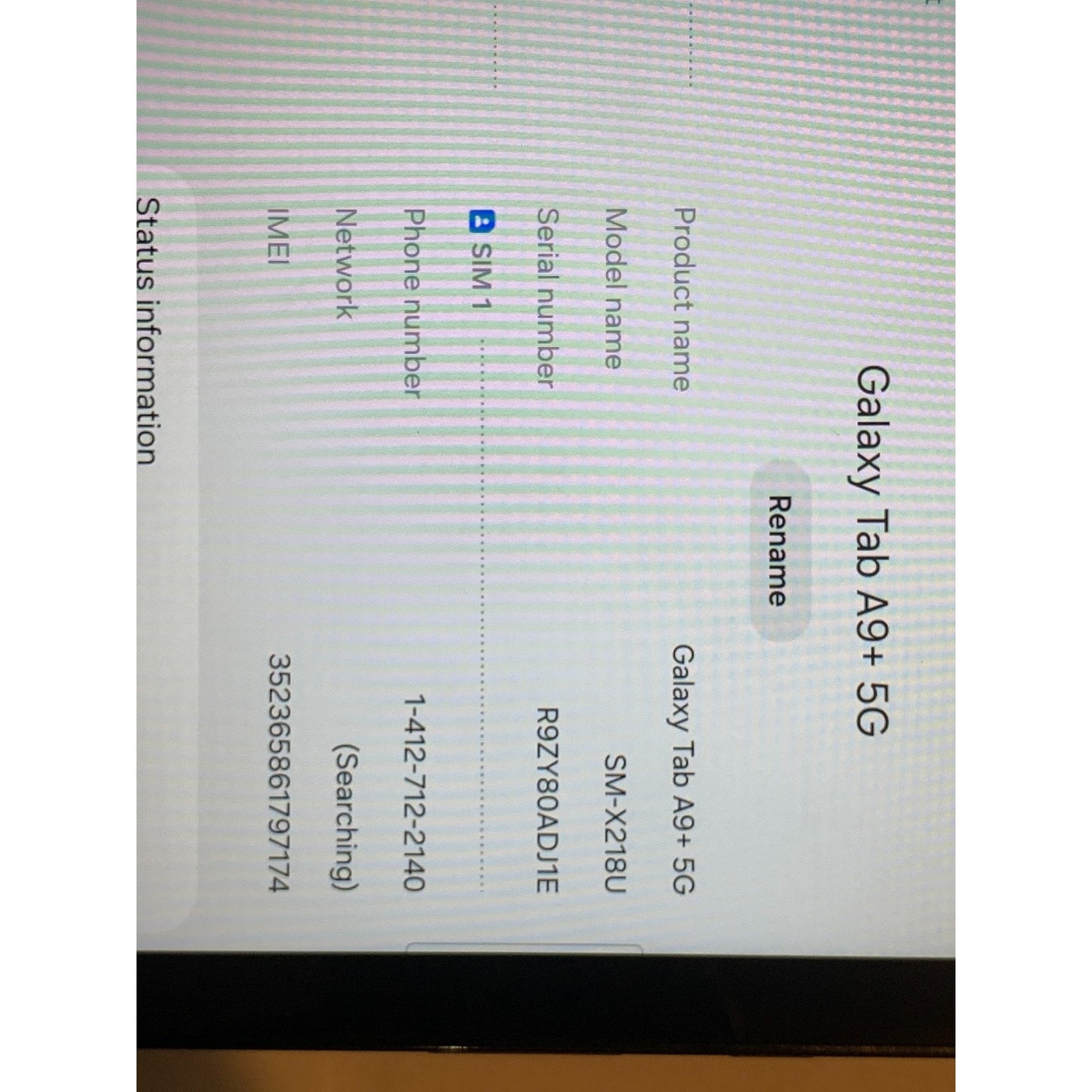 Samsung Galaxy Tab A9+ Plus - SM-X210 - 11" 64GB - Gray