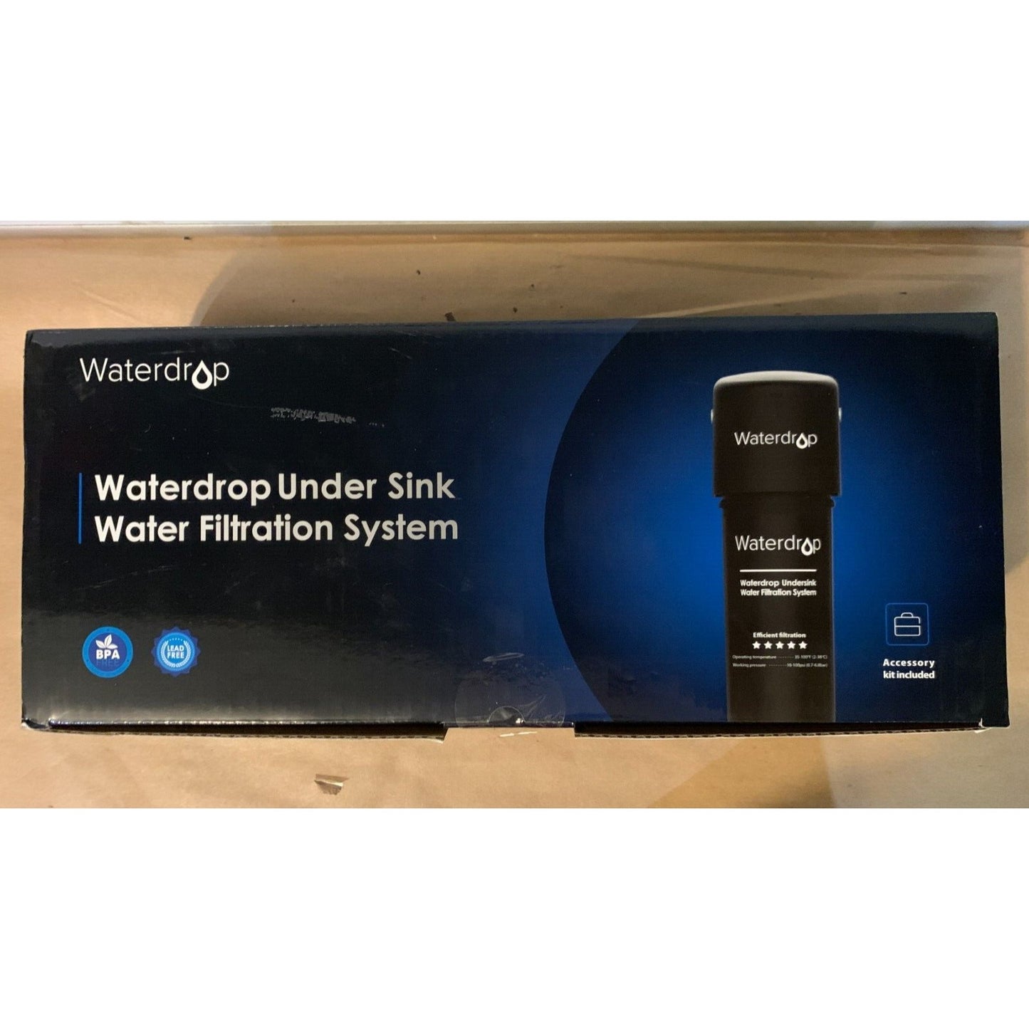 Water Drop WD-15UA Under Sink Water Filtration System
