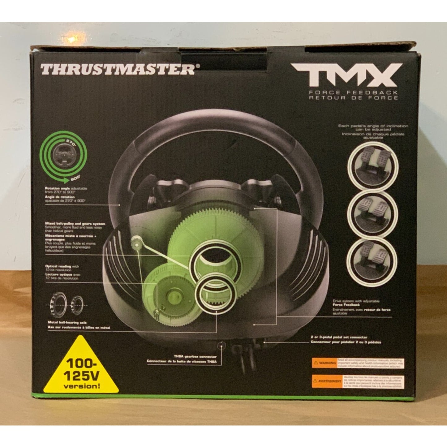 Thrustmaster TMX Force 4469022 Racing Wheel for Xbox One - Black