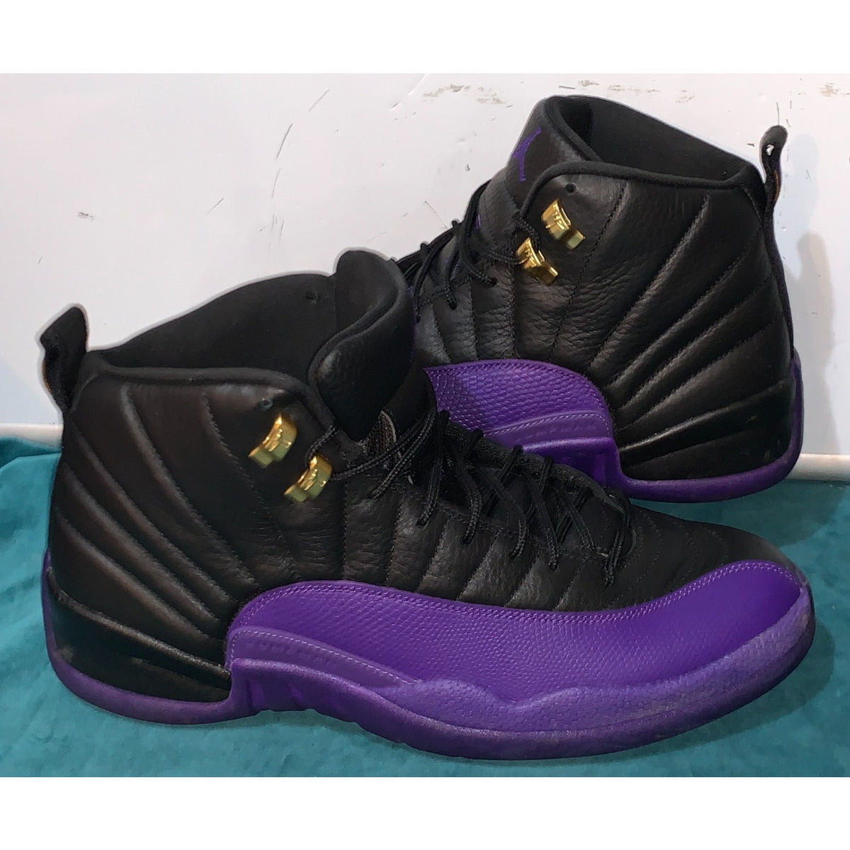 Air Jordan 12 Retro Men’s Size 12 Black/Field Purple Noir/Violet CT80113-057
