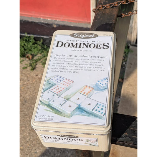 Double Twelve Color Dot Dominoes