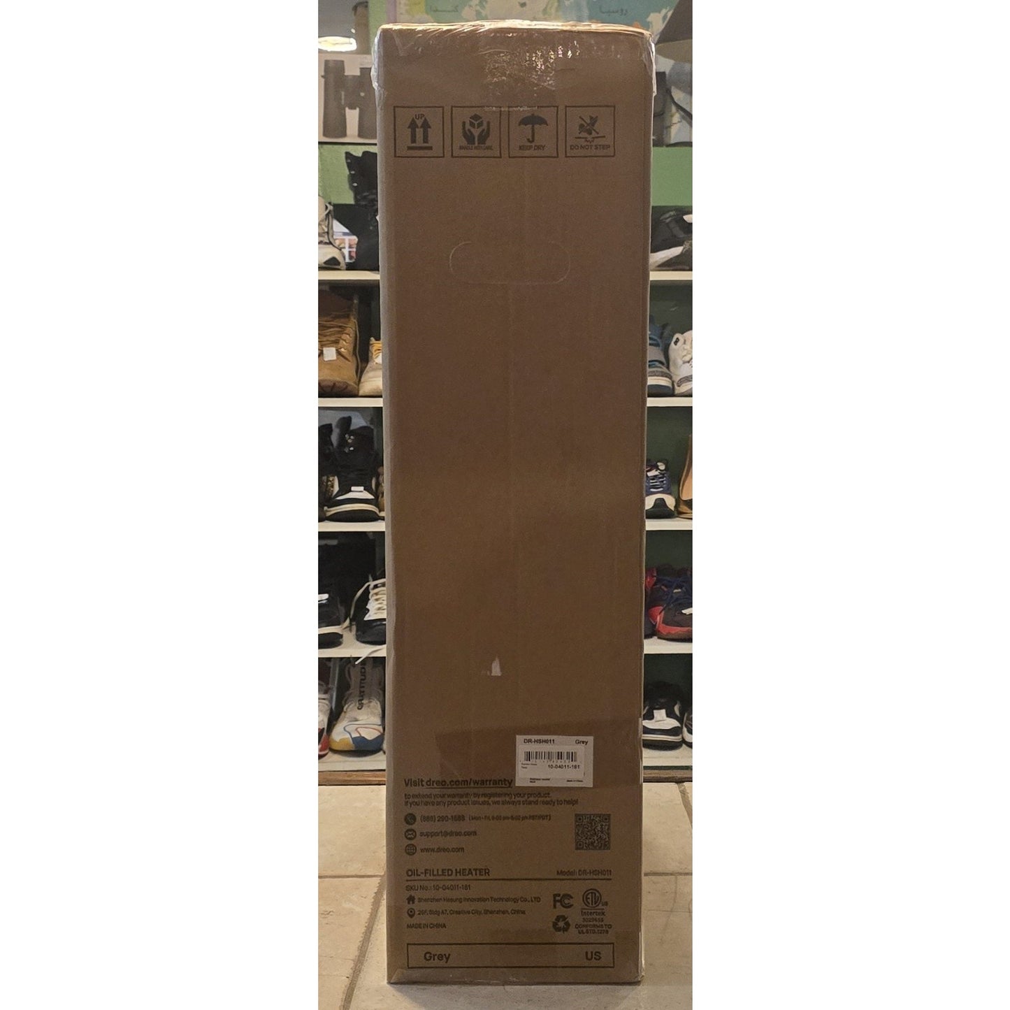 1500W Mainstays Mechanical Oil Filled Electric Radiator Heater Black New