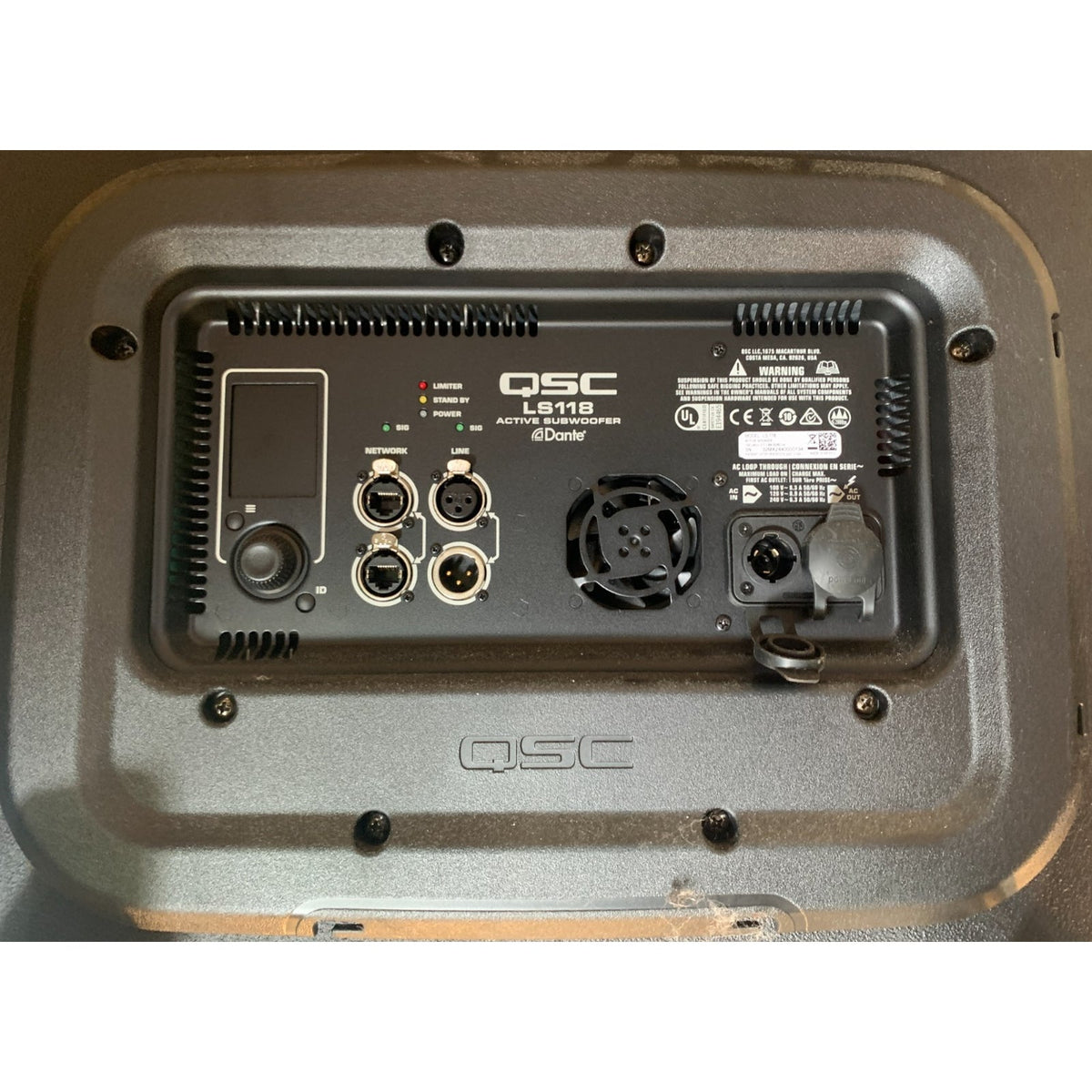 QSC LS118 4000W Active 18" Subwoofer