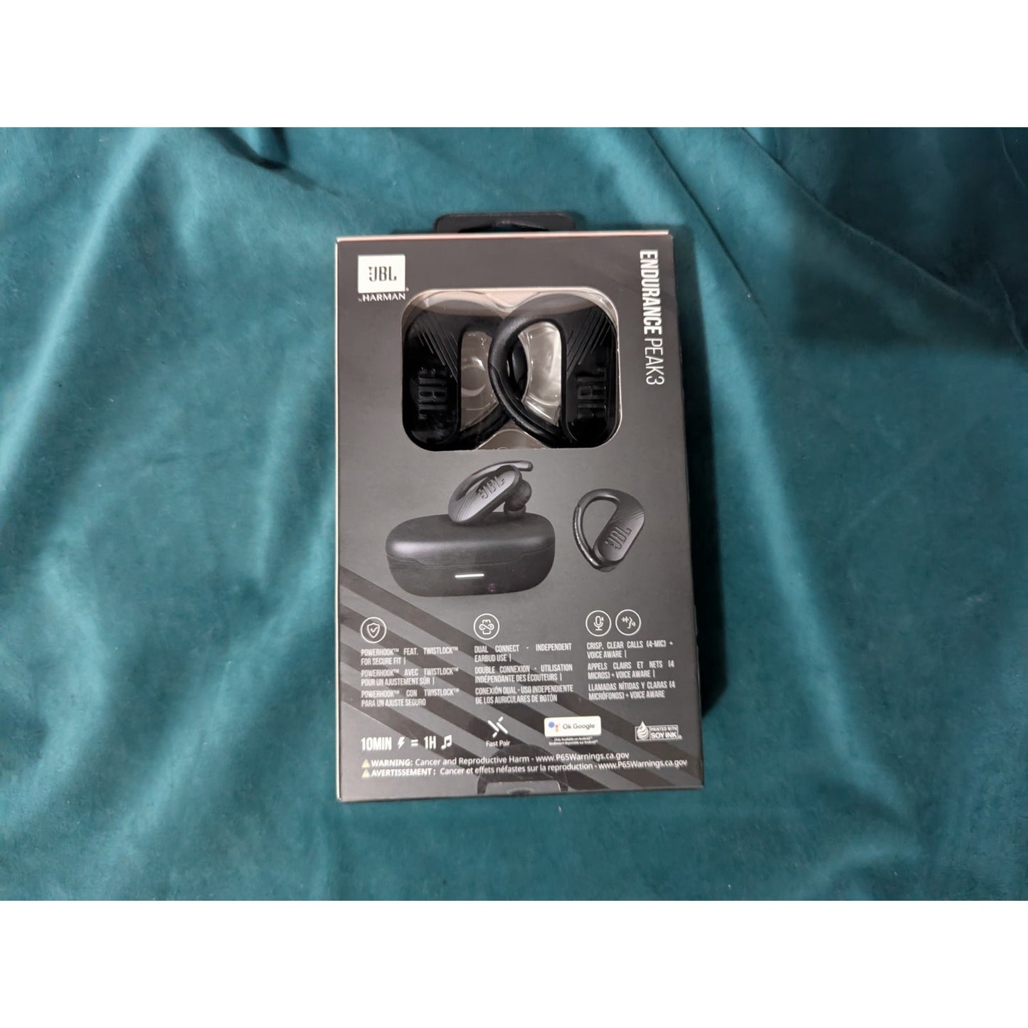JBL Endurance Peak 3 True Wireless Earbuds