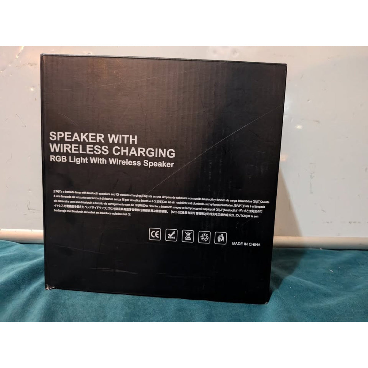 BT Speaker w/ Wireless Charging