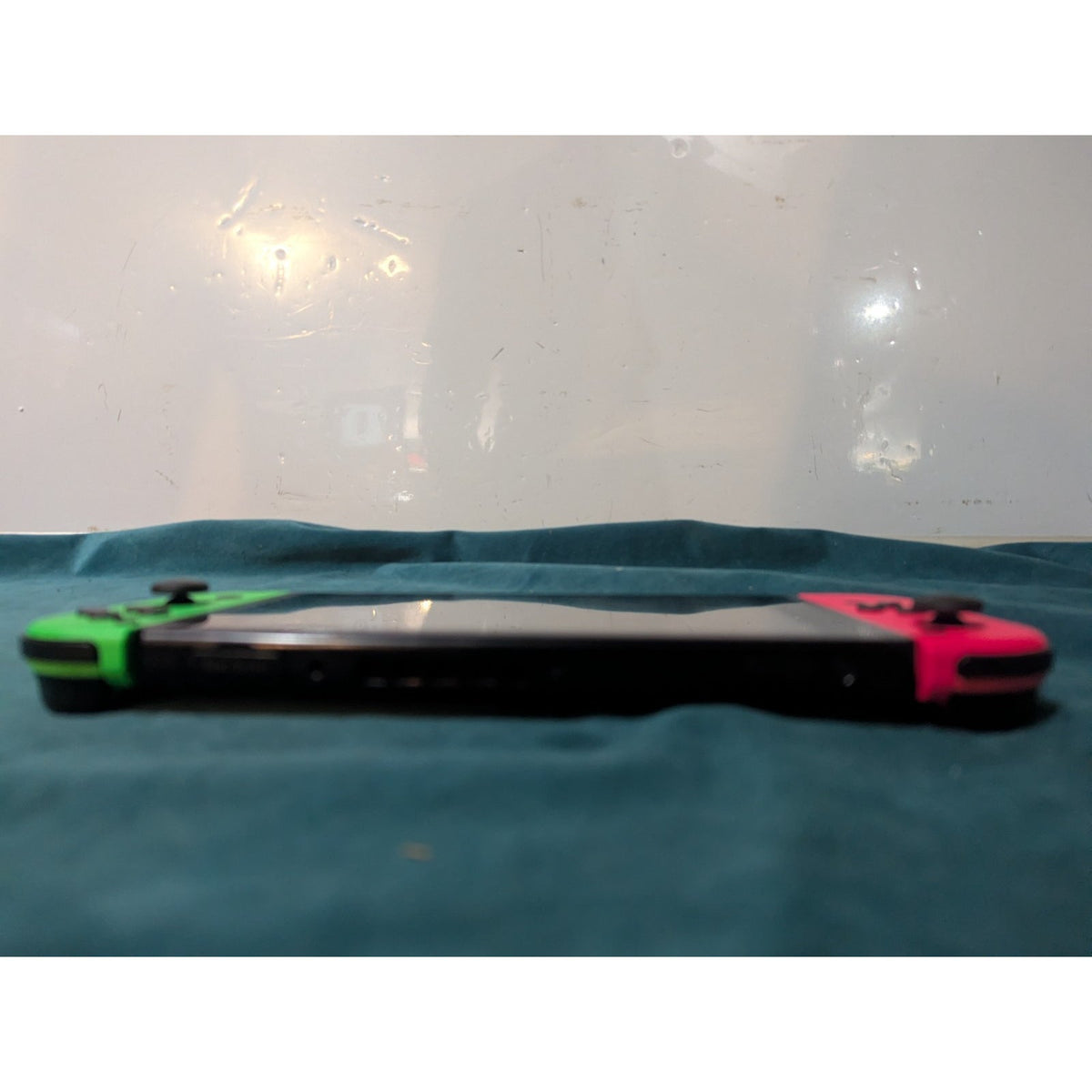 Nintendo Switch Handheld Console w/ Neon Pink & Green Joy-Con