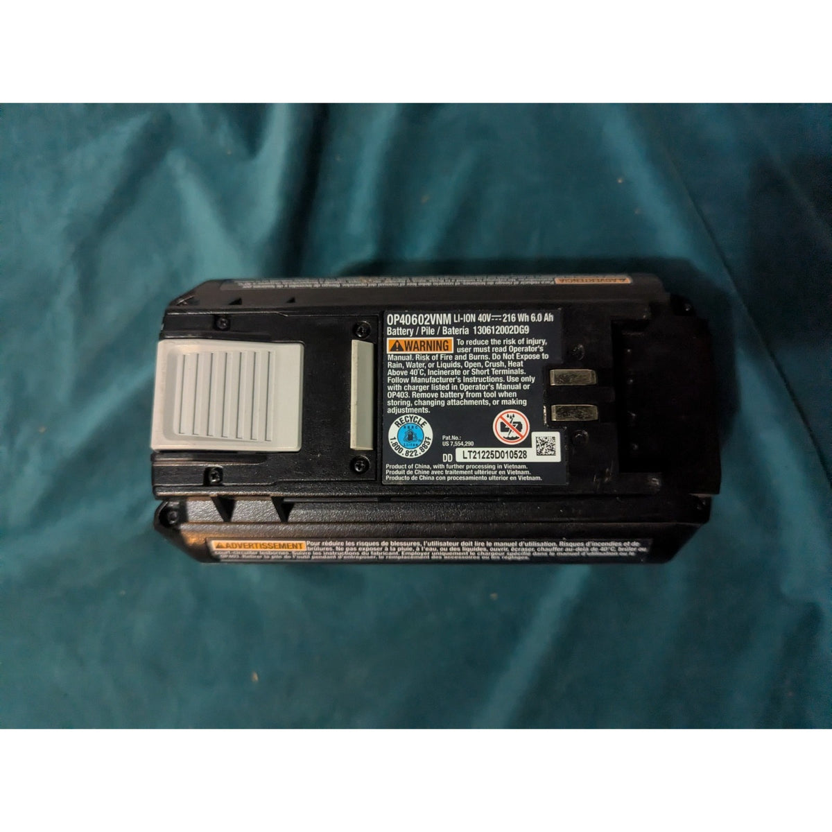 Genuine OEM Ryobi Lithium HP High Performance 6Ah Battery OP40602