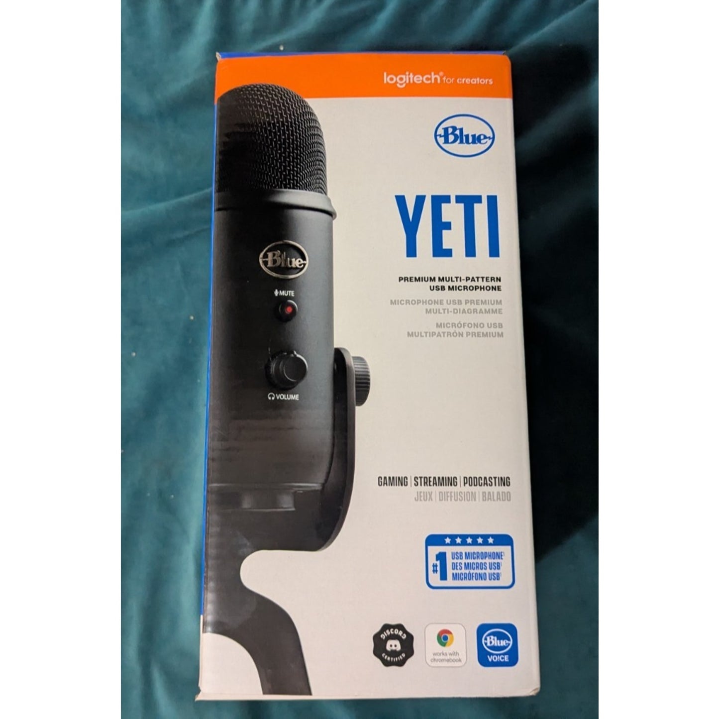 Logitech Blue Yeti USB Premium Multi-Pattern USB Microphone