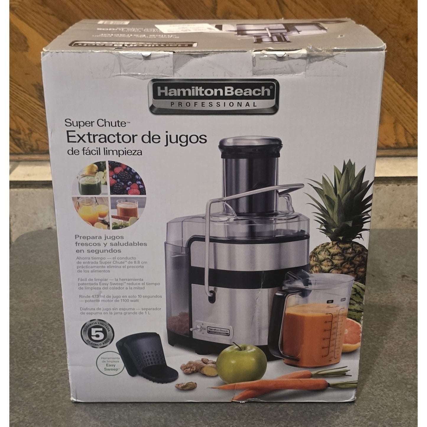 Hamilton Beach Professional Super Chute Juice Extractor Centrifugeuse / 67906 /