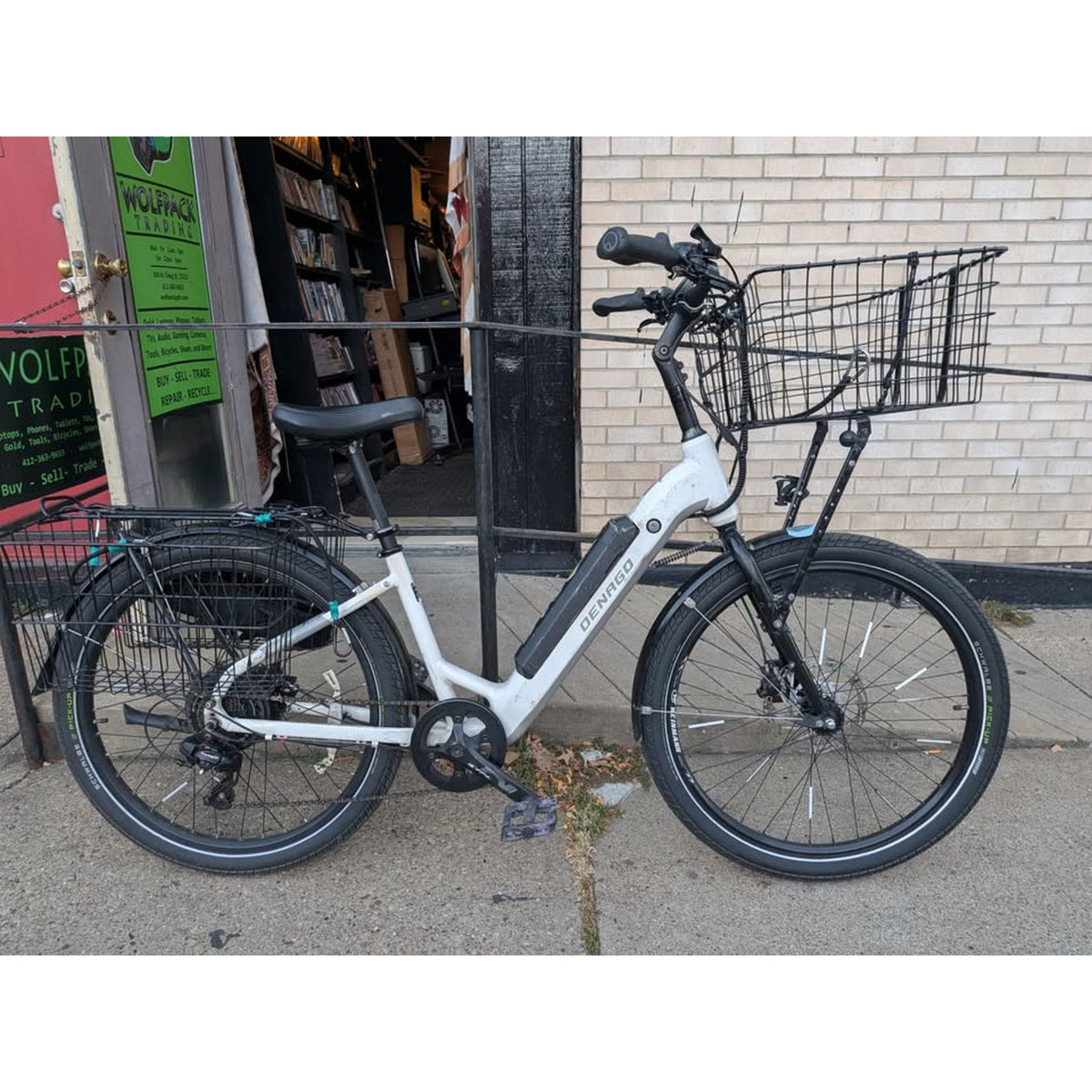 Denago City 3 Step Through Electric Bike