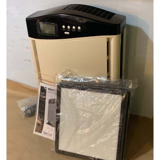 ORECK XL Electric Air Purifier Anion Hepa Filter AIRHSQ TESTED