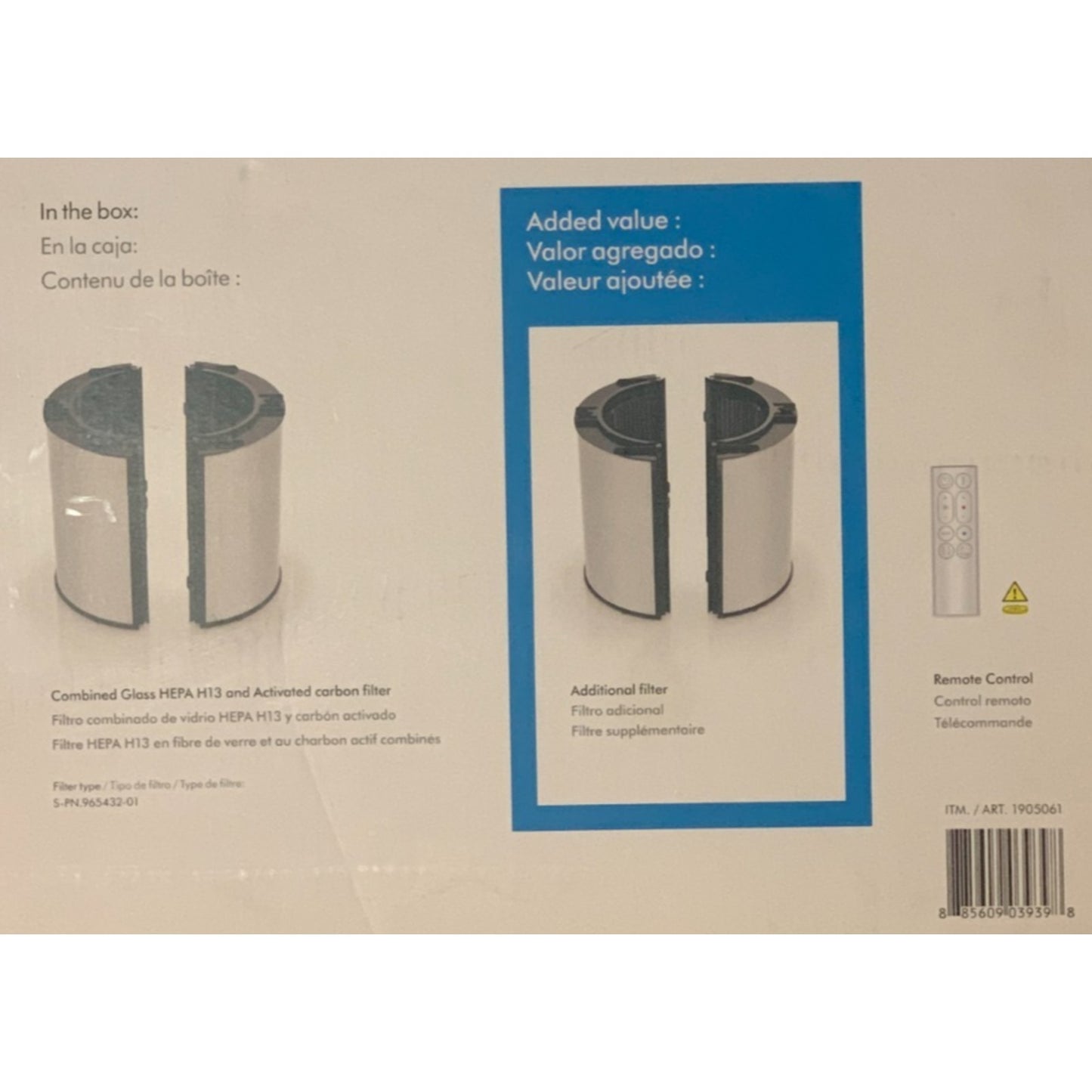 Brand New Dyson Purifier Hot+Cool HP11 (HP1) with replacement filter