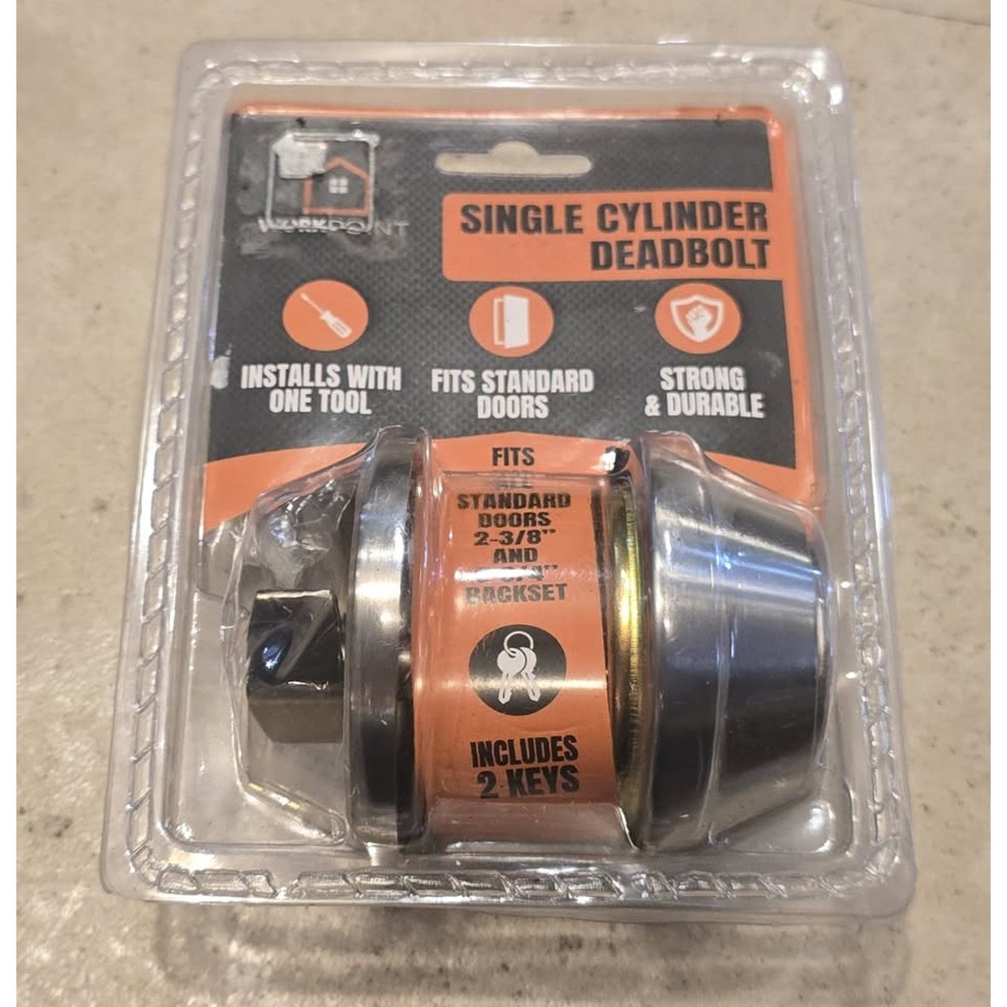 Workpoint Singer Cylinder Deadbolt Lock