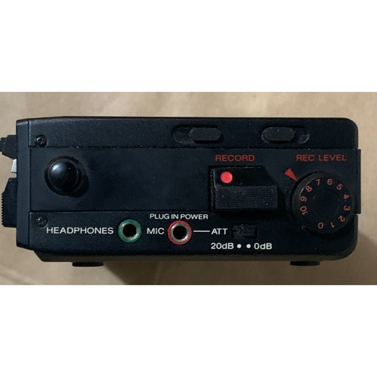 Sony WM-D6C Walkman Professional Cassette Player + ECM-933LT Microphone