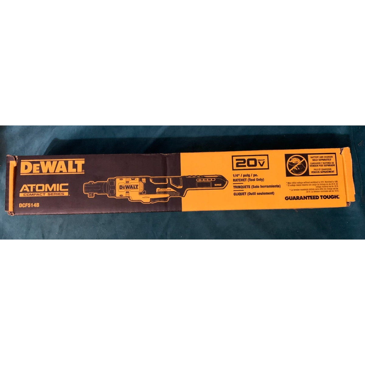 Dewalt Atomic 20V Brushless 1/4 Ratchet DCF514B