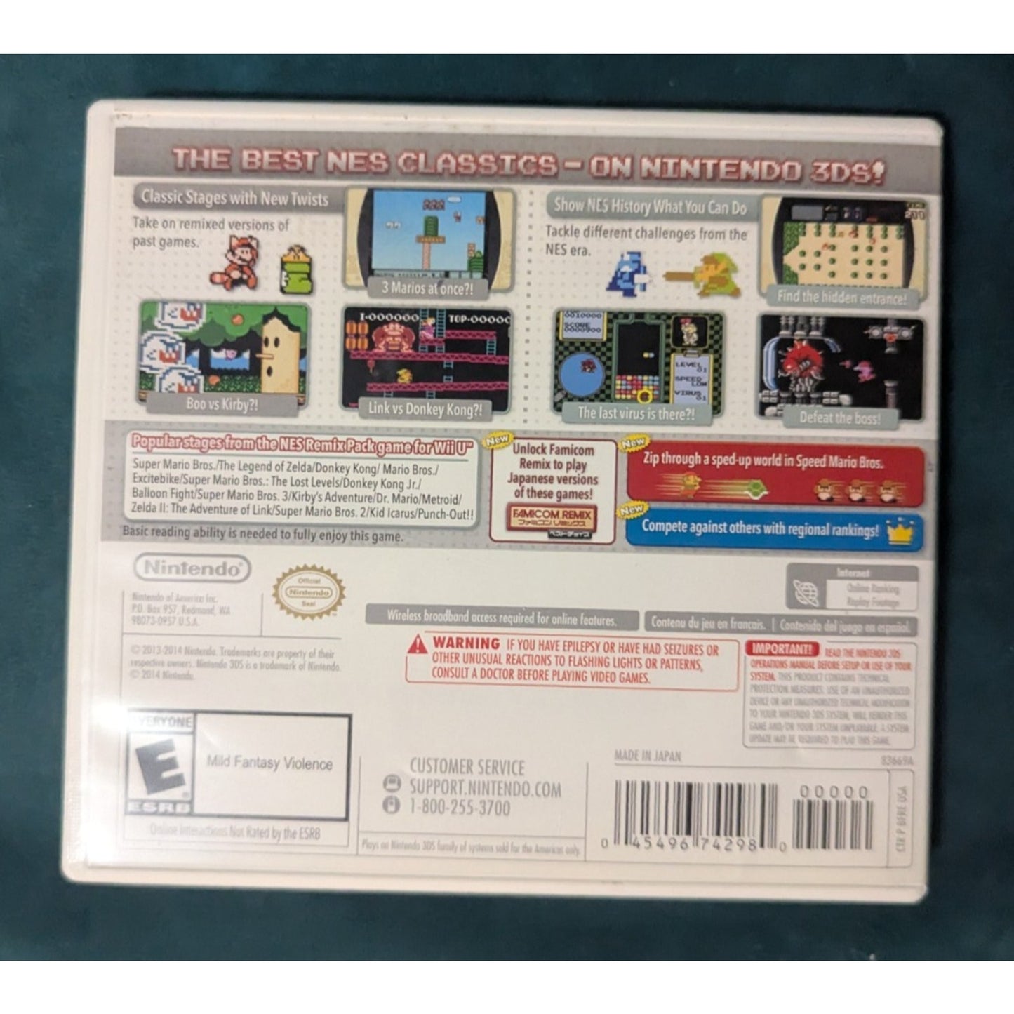 Ultimate NES Remix Nintendo 3DS