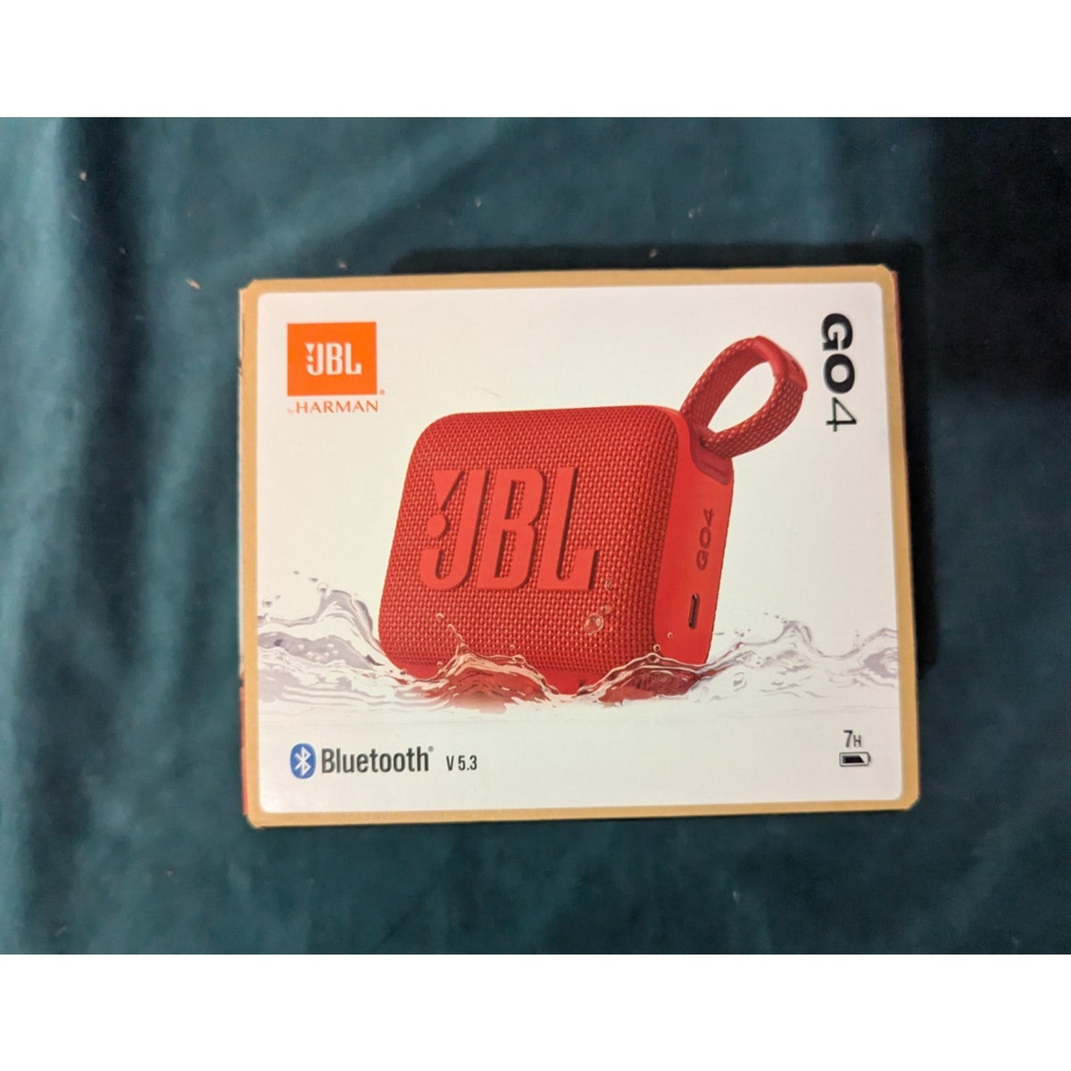 JBL Go4 Portable Wireless Speaker - Black