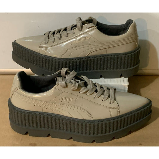 Puma Fenty by Rihanna Pointy Creeper Patent Dove 366270-02 Women's Size 6