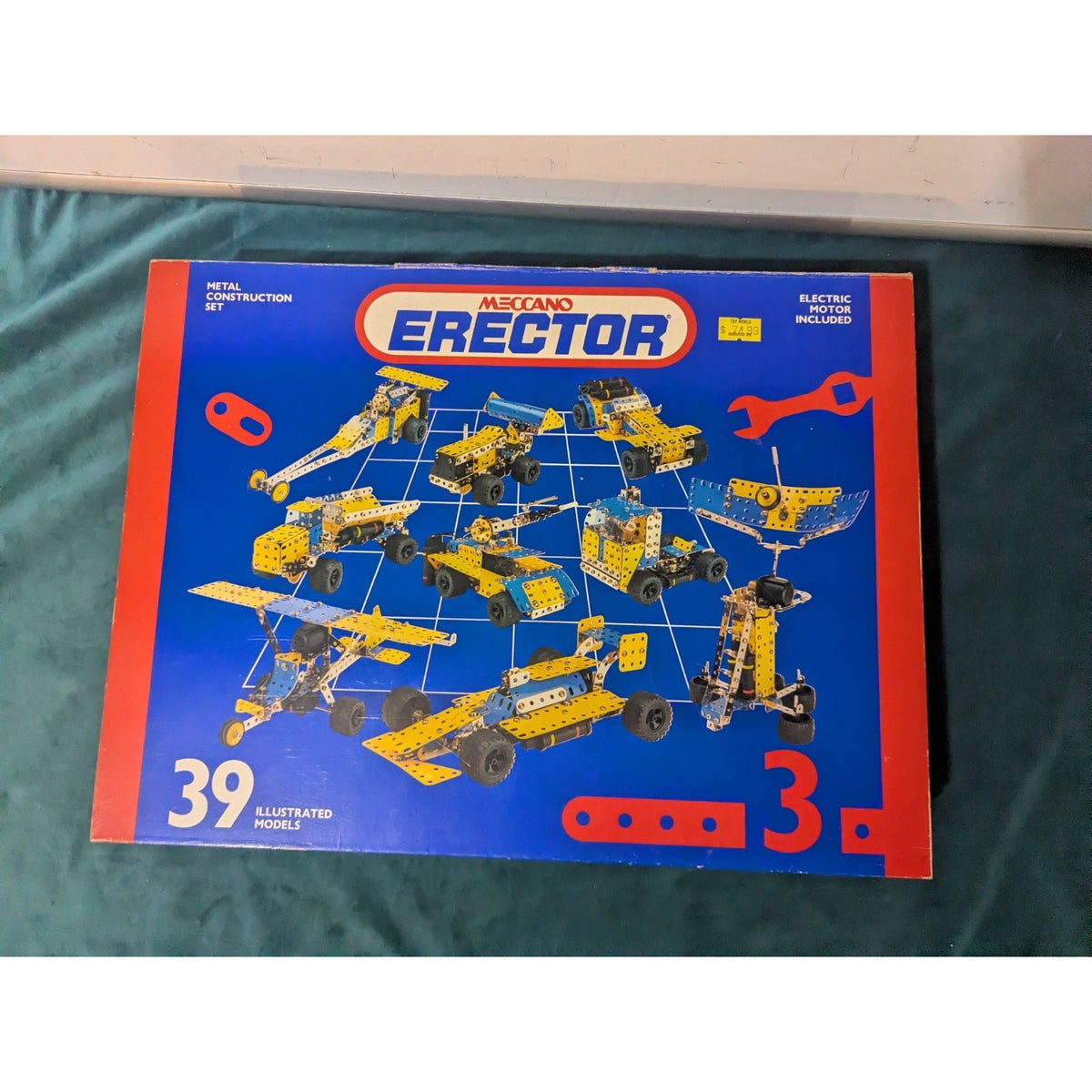 Meccano Erector Set Classic Toy (Incomplete Set)