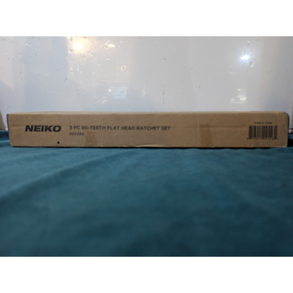 NEIKO 3pc 90-Teeth Flat Head Ratchet Set 03006A